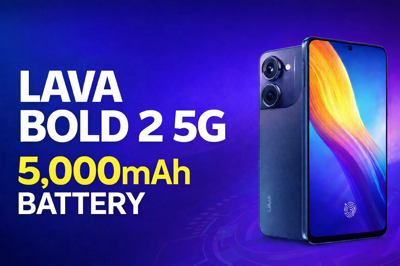Lava Bold 2 5G Launch News