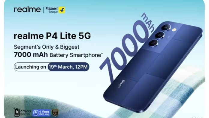 Realme P4 Lite 5G डिजाइन और कैमरा मॉड्यूल