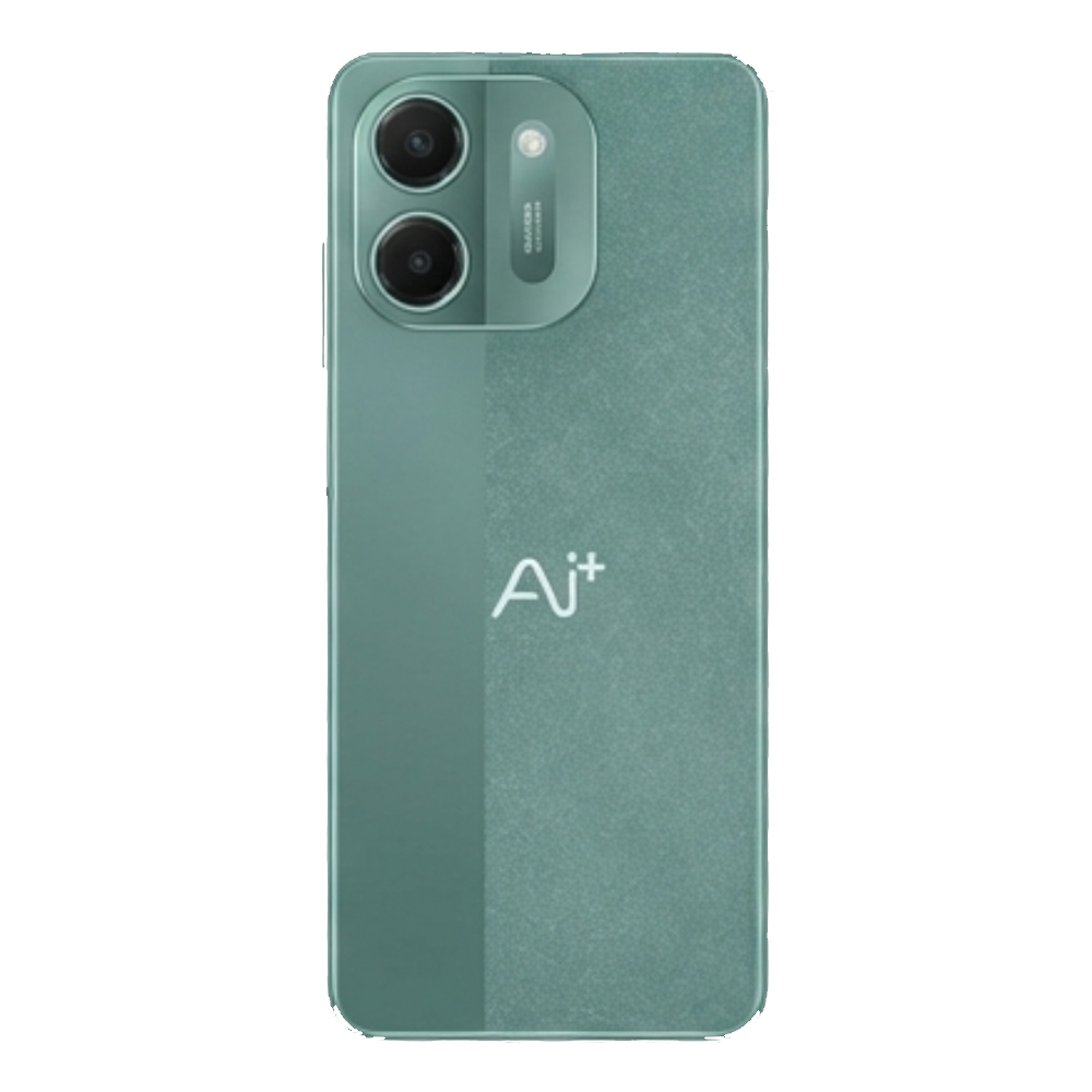 AI+ Pulse 2 smartphone design with large HD+ display and dual rear camera setup