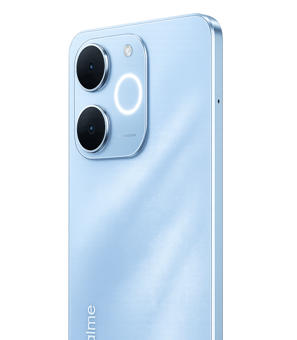 Realme P4 Lite rear design