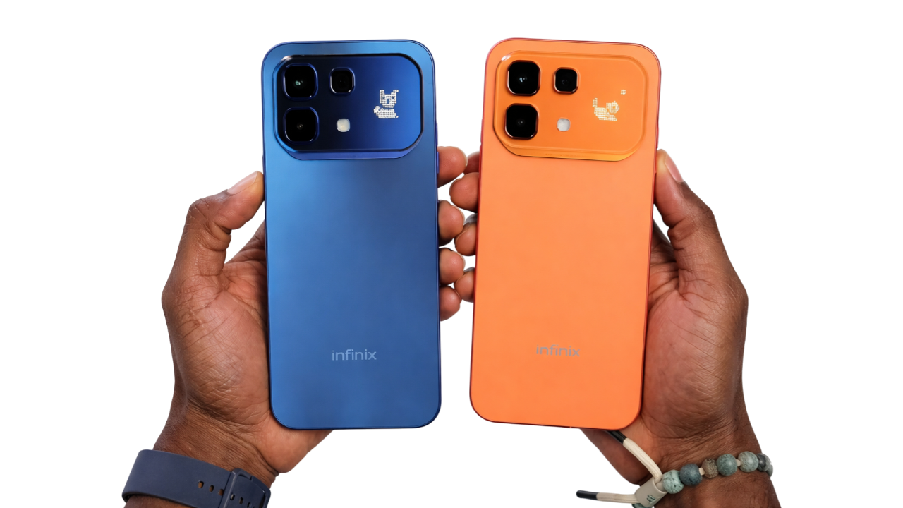 Infinix Note 60 Pro official teaser showing 144Hz AMOLED display and rear Matrix design smartphone