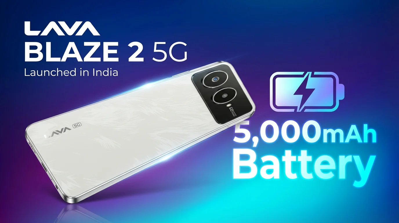 Lava Bold 2 5G smartphone with AMOLED display and 50MP camera