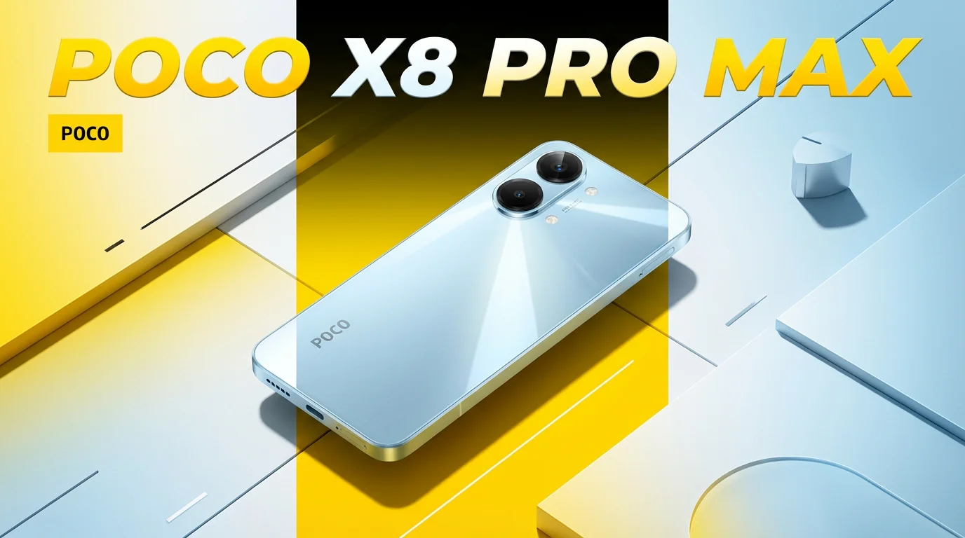 Poco X8 Pro Max 5G marketing material leak