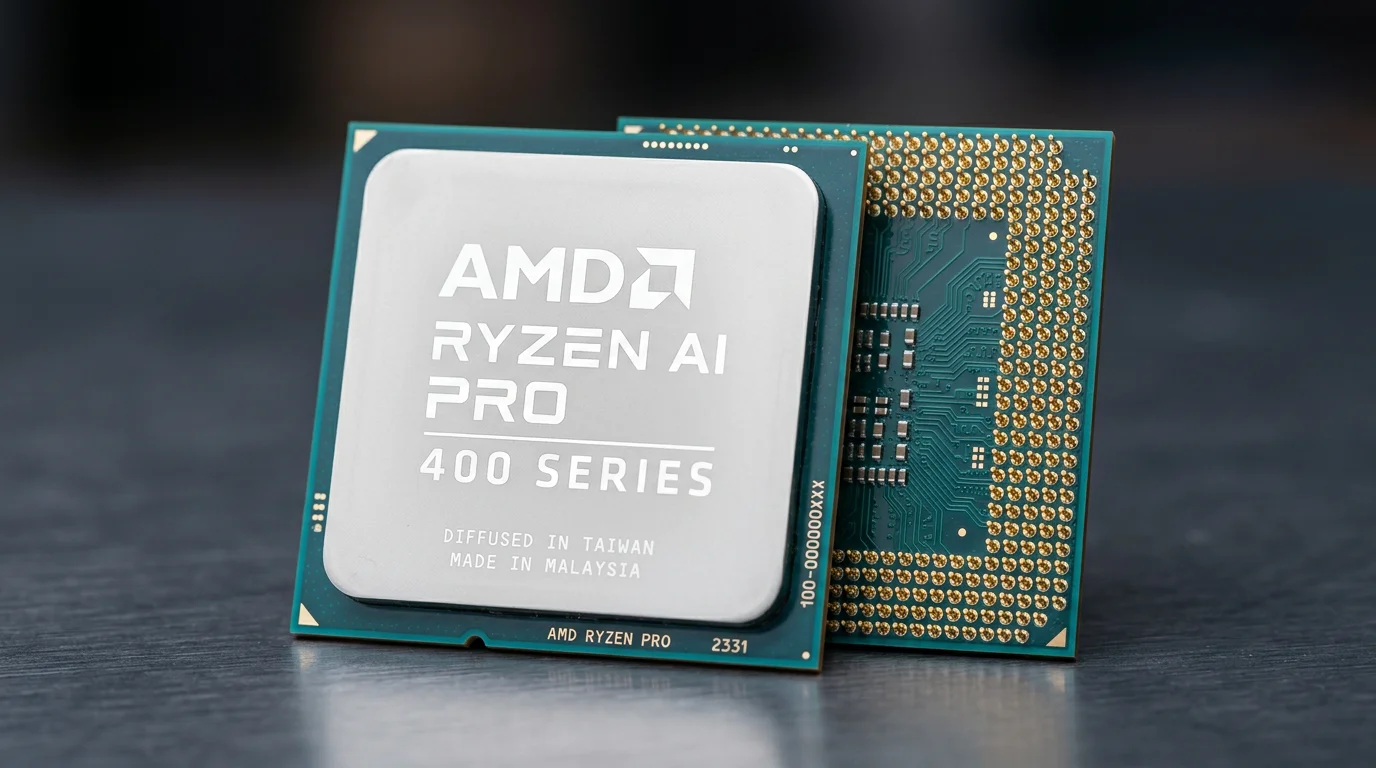 AMD Ryzen AI 400 Series processors announced at MWC 2026 including new desktop and Ryzen AI PRO chips designed for next generation AI powered PCs