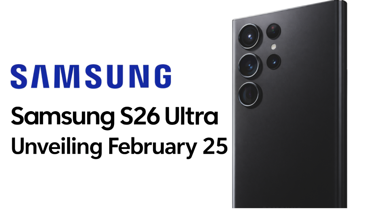 Samsung Galaxy S26 official launch render