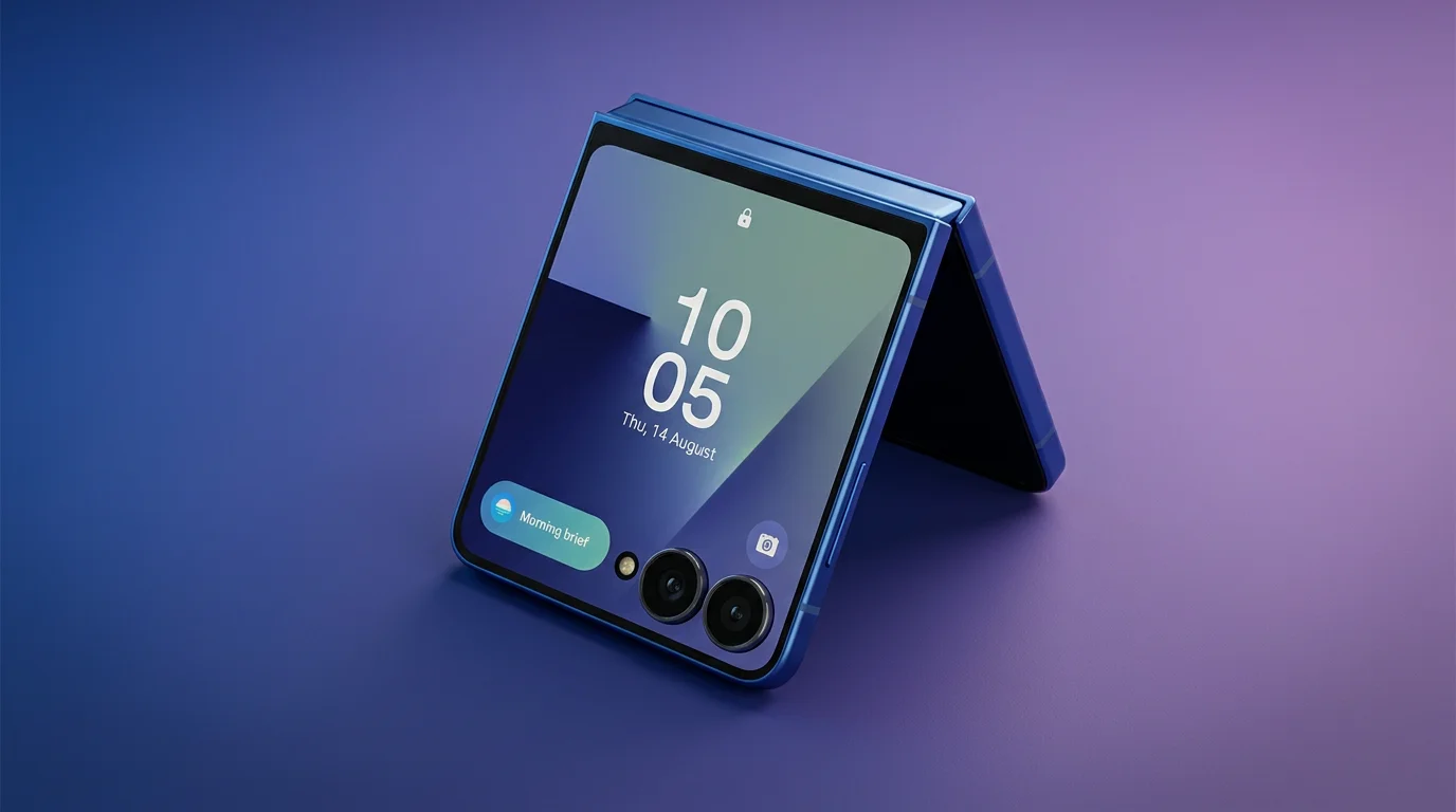 Samsung Galaxy Z Flip 8 foldable design and display