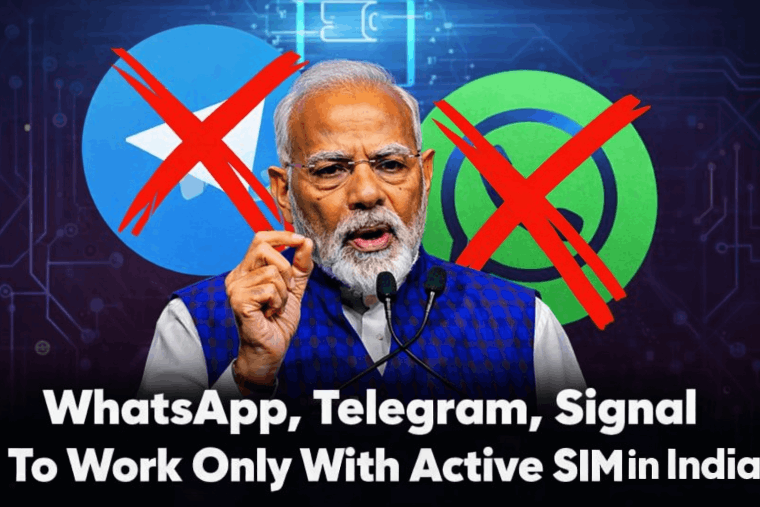 WhatsApp SIM-binding rule in India requiring active SIM for messaging apps
