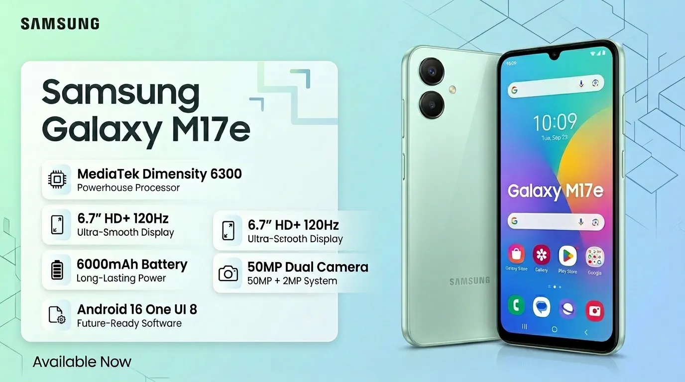 Samsung Galaxy M17 Full Specifications